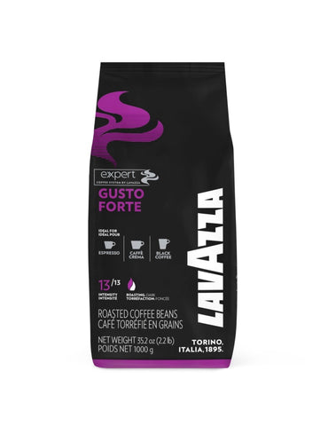 Lavazza Gusto Forte 2Kg Coffee Beans (2 Packs of 1Kg)