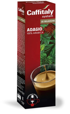 Caffitaly Adagio Coffee Capsules (3 Packs of 10) - New Packet