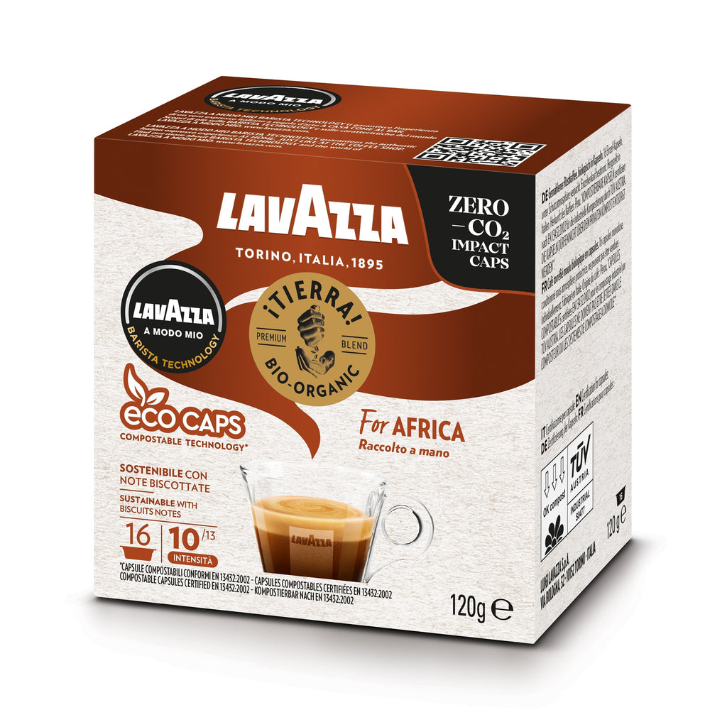 Lavazza coffee capsule top