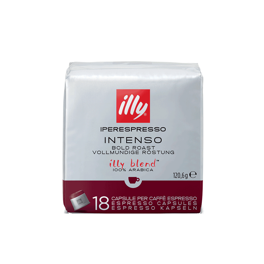 Illy IperEspresso Intenso Espresso Coffee Capsules 2 Packs of 18