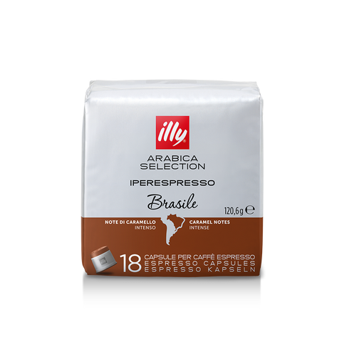 Illy IperEspresso Brasile Coffee Capsules (1 Pack of 18)