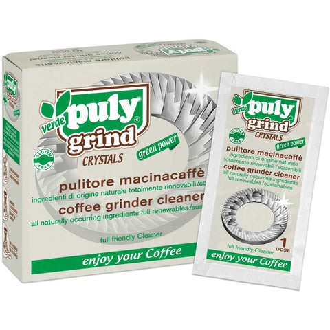 Puly Grind Crystals Coffee Grinder Cleaner (10 Sachets of 15g)