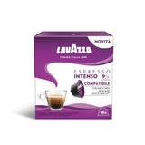 Dolce Gusto Compatible Lavazza Intenso 96 Espresso Coffee Capsules - Front Pack