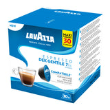 Dolce Gusto Compatible Lavazza Dek Gentile 30 Espresso Coffee Capsules - Right-Tilted Pack