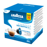 Dolce Gusto Compatible Lavazza Dek Gentile 60 Espresso Coffee Capsules - Right-Tilted Pack