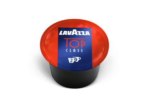 Lavazza Blue Top Class 100 Double Espresso Coffee Capsules - Front Capsule
