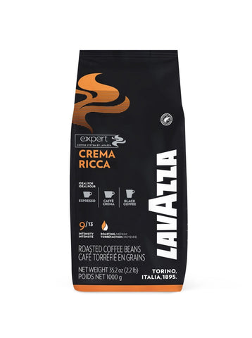 Lavazza Crema Ricca UTZ 3Kg Coffee Beans - New Front Pack