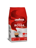 Lavazza Qualita Rossa 1Kg Espresso Coffee Beans - Left-Tilted New Bag 
