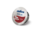 Lavazza Blue Espresso Dolce 100 Coffee Capsules - Right-Tilted Capsule