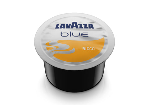Lavazza Blue Espresso Ricco 100 Coffee Capsules - Top Capsule