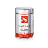 Illy Moka Classico Ground Coffee (2 Packs of 250g) Tin Front