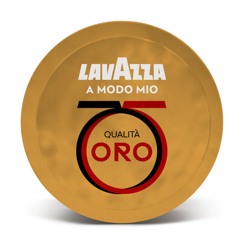 Lavazza A Modo Mio Oro 72 Coffee Capsules - Front Capsule