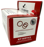 Gaggia Maintenance Service Kit - 2 packs - Right-Tilted Pack With Grease Tube 3 O-Rings and Cleaning Brush