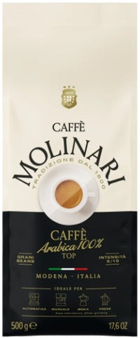 Molinari Arabica Coffee Beans (1 Pack of 500g)