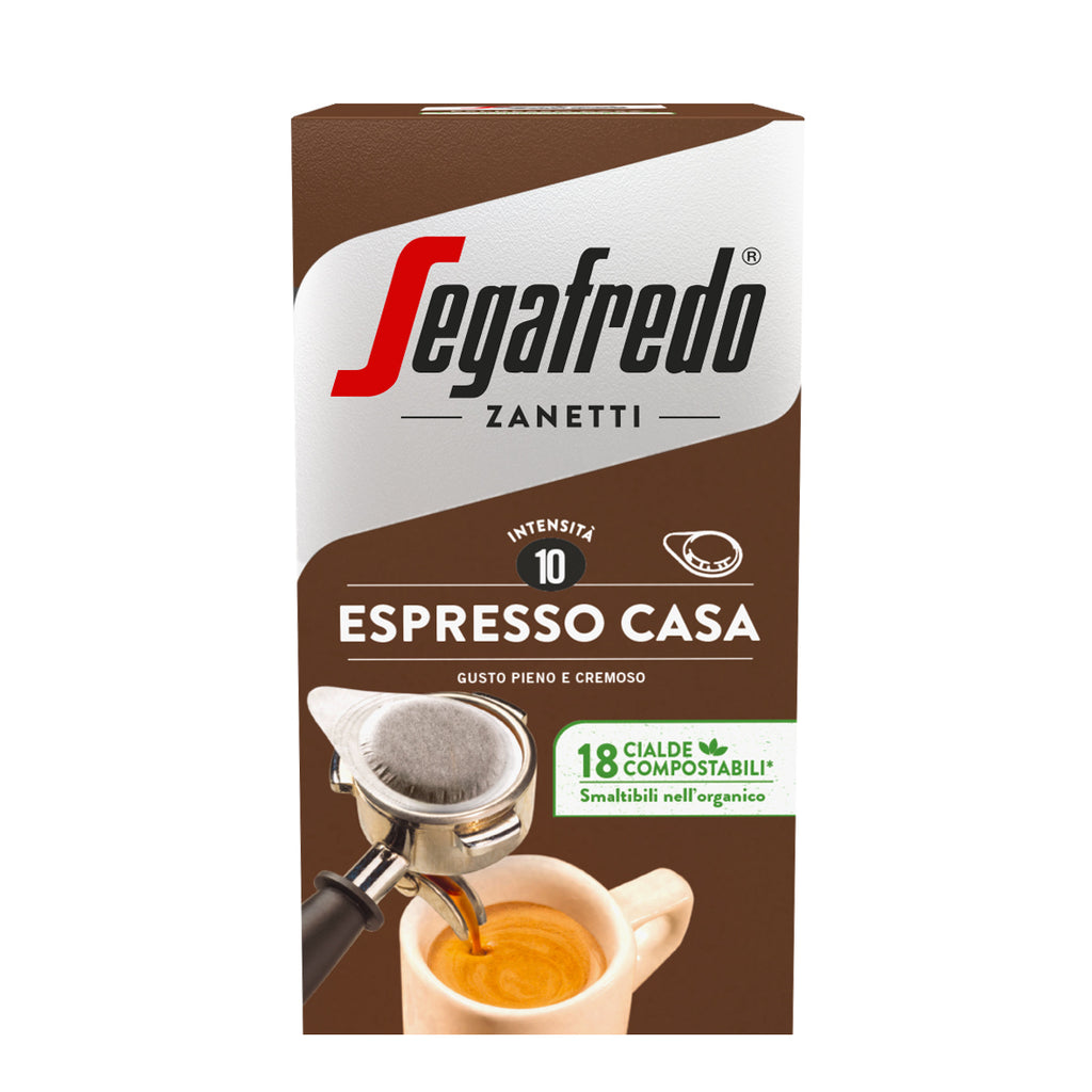 Segafredo Espresso Casa ESE Coffee Paper Pods (1 Pack of 18) - New ...