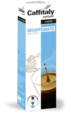 Caffitaly Decaffeinated Delicato Coffee Capsules (1 Pack of 10) - New Pack