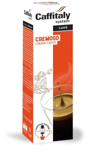 Caffitaly Cremoso Coffee Capsules (3 Packs of 10) - New Pack