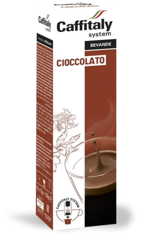 Caffitaly Cioccolato Hot Chocolate Capsules (10 Packs of 10) - New Pack