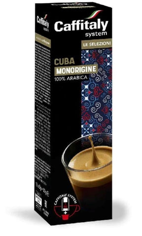 Caffitaly Monorigine Cuba Coffee Capsules (10 Packs of 10) - New Pack