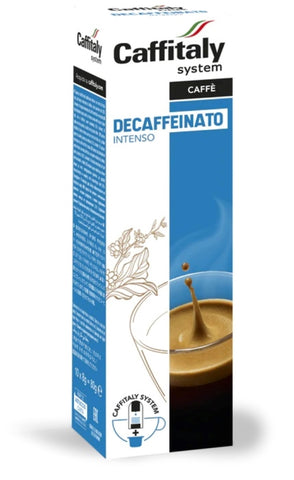 Caffitaly Decaffeinated Intenso Coffee Capsules (3 Packs 10) - New Pack