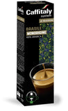 Caffitaly Monorigine Brasile Coffee Capsules (10 Packs of 10) - New Pack