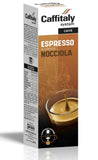 Caffitaly Nocciola Hazelnut Coffee Capsules (10 Packs of 10) - Newer Packet