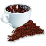 Molinari Cioco Delice Hot Chocolate Drink Bundle - 1 Pack of 4 Sachets - Dark Hot Chocolate in a Cup