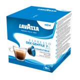 Lavazza Dolce Gusto Compatible Espresso Dek Gentile Coffee Capsules (1 Pack of 16)