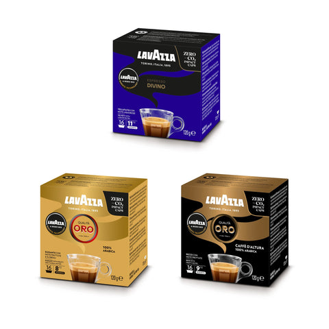 Lavazza A Modo Mio 48 Coffee Capsules Bundle (3 Packs of 16)