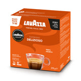 Lavazza A Modo Mio Delizioso Coffee Capsules (3 Packs of 36) New Packet