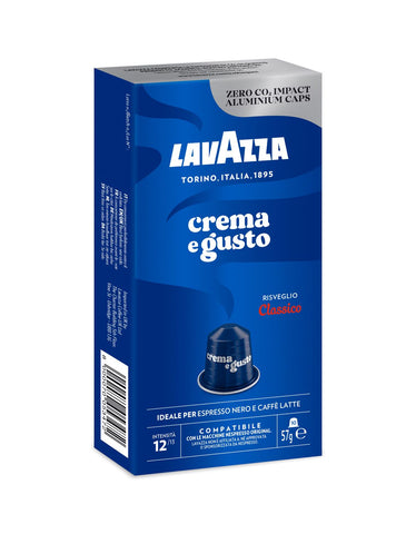 Nespresso Compatible Lavazza Crema e Gusto 100 Coffee Capsules