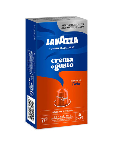 Nespresso Compatible Lavazza Crema e Gusto Forte 100 Coffee Capsules
