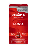 Nespresso Compatible Lavazza Qualita Rossa 30 Coffee Capsules (Maxi Pack) Front Pack