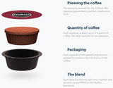 Lavazza A Modo Mio Intenso Coffee Capsules (3 Packs of 54) Capsule Layers