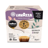 Lavazza A Modo Mio Tierra Decerato Wellness Coffee Capsules (4 Packs of 16) Front-Facing Packet