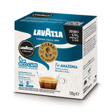 Lavazza A Modo Mio Tierra Bio for Amazonia ECO CAPS Coffee Capsules (2 Packs of 16) Right Pack