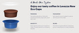 Lavazza A Modo Mio Tierra Bio for Amazonia ECO CAPS Coffee Capsules (1 Pack of 16) Layers
