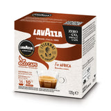 Lavazza A Modo Mio Tierra Bio for Africa ECO CAPS Coffee Capsules (4 Packs of 16) Right Packet