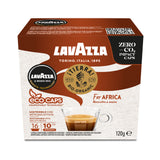 Lavazza A Modo Mio Tierra Bio for Africa ECO CAPS Coffee Capsules (1 Pack of 16) Front Packet