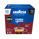 Lavazza A Modo Mio Crema e Gusto Ricco Coffee Capsules (10 Packs of 36) Front-Facing Packet