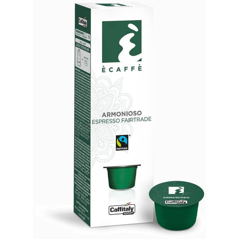 Caffitaly Armonioso Coffee Capsules (1 Pack of 10) Packet