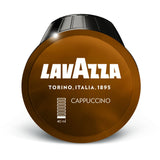 Dolce Gusto Compatible Lavazza 16 Cappuccino (Milk + Coffee) Capsules - Front Coffee Capsule