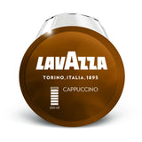Dolce Gusto Compatible Lavazza 16 Cappuccino (Milk + Coffee) Capsules - Front Milk Capsule