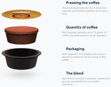 Lavazza A Modo Mio Oro 36 Coffee Capsules - Coffee Capsule Layers