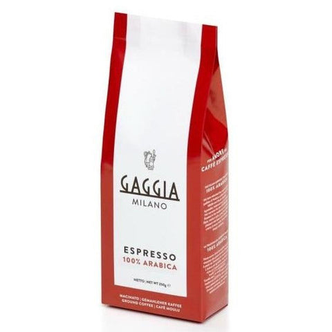 Gaggia Arabica Espresso Ground Coffee (3 Packs of 250g)