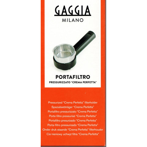 Gaggia Crema Perfetta Portafilter Holder Kit - Code 421941312091
