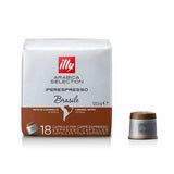 Illy IperEspresso Brasile Coffee Capsules (6 Packs of 18)