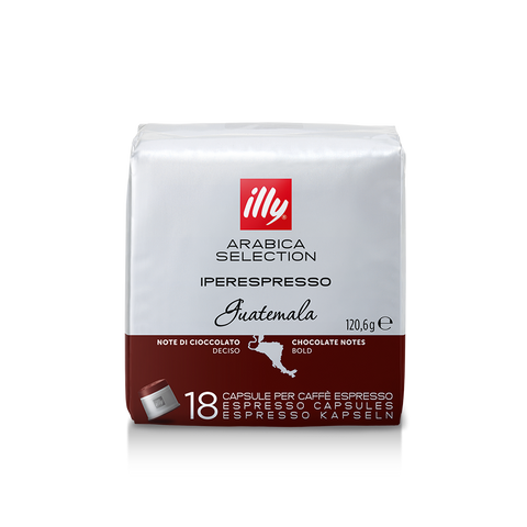 Illy IperEspresso Guatemala Coffee Capsules (6 Packs of 18)