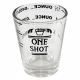 Espresso Shot Glass 1.5floz - Oz and Liter (1 Pack of 6)