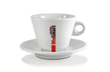 Molinari 1x 250ml Latte Cup & Saucer